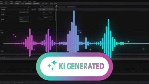Symbolfoto: Distributoren prüfen offenbar verstärkt die Herkunft von KI-generierten Songs - Foto: stock.adobe.com & Gemini